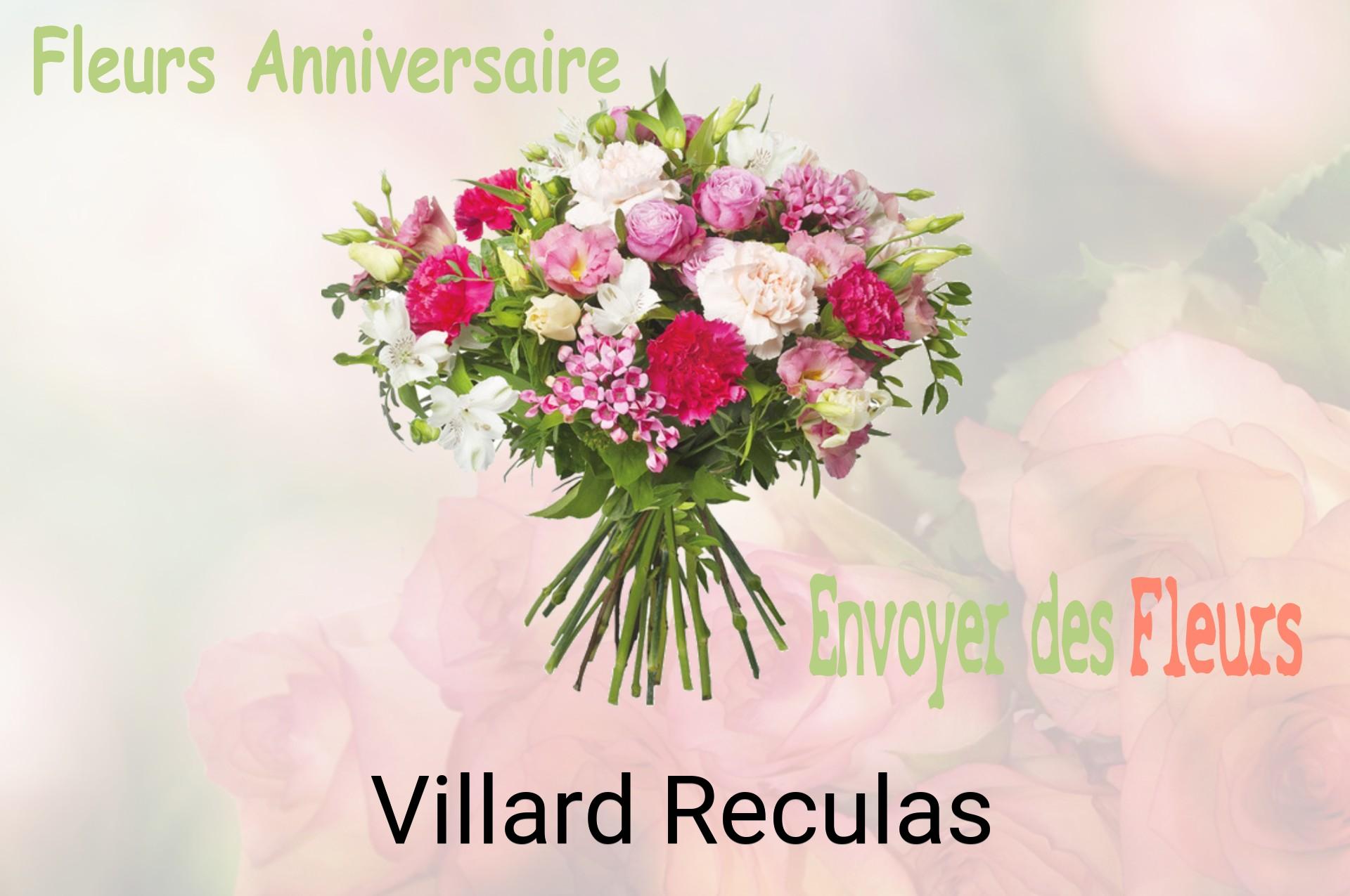 Bouquet de fleurs d’anniversaire livré à Villard-Reculas