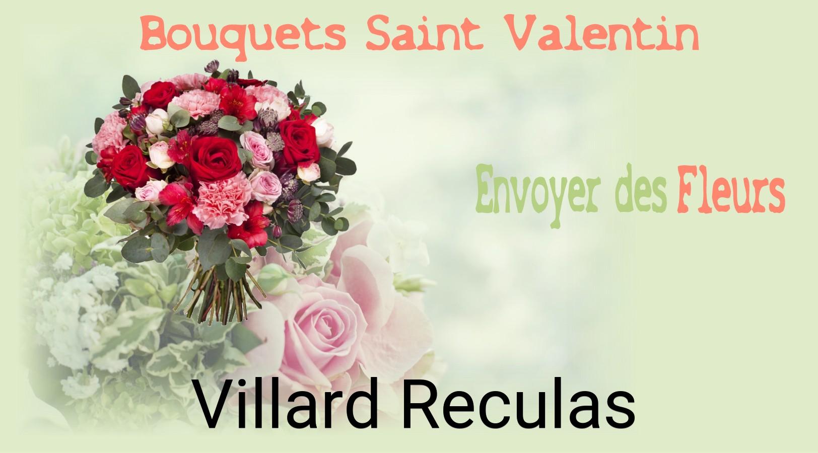 Roses de Saint-Valentin livrées à Villard-Reculas